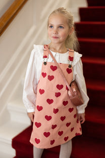 Overall dress Magot | Amour glitter | Konges Slojd