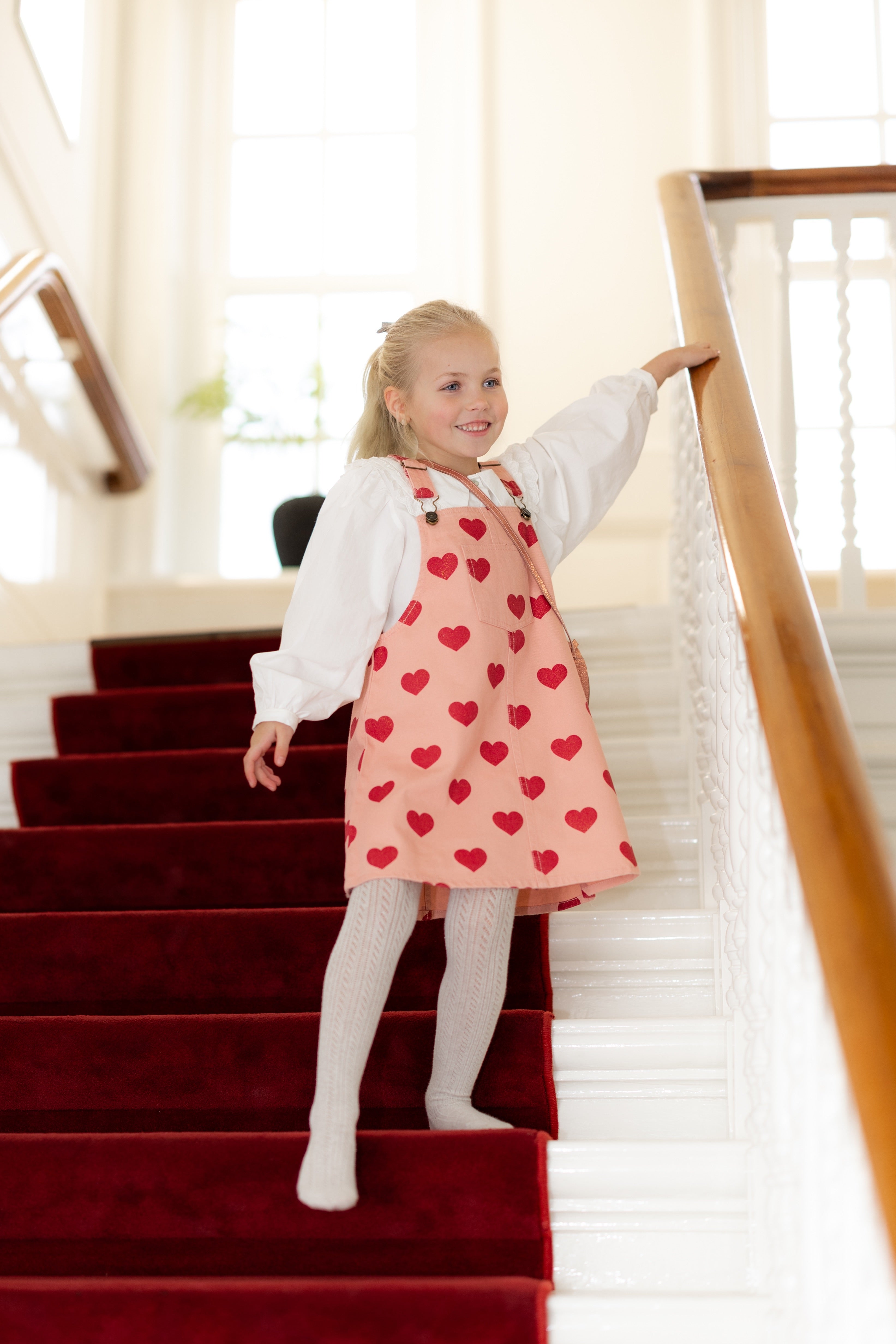 Overall dress Magot | Amour glitter | Konges Slojd