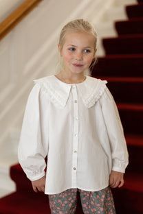 Collar shirt Coeur | Optic white | Konges Slojd