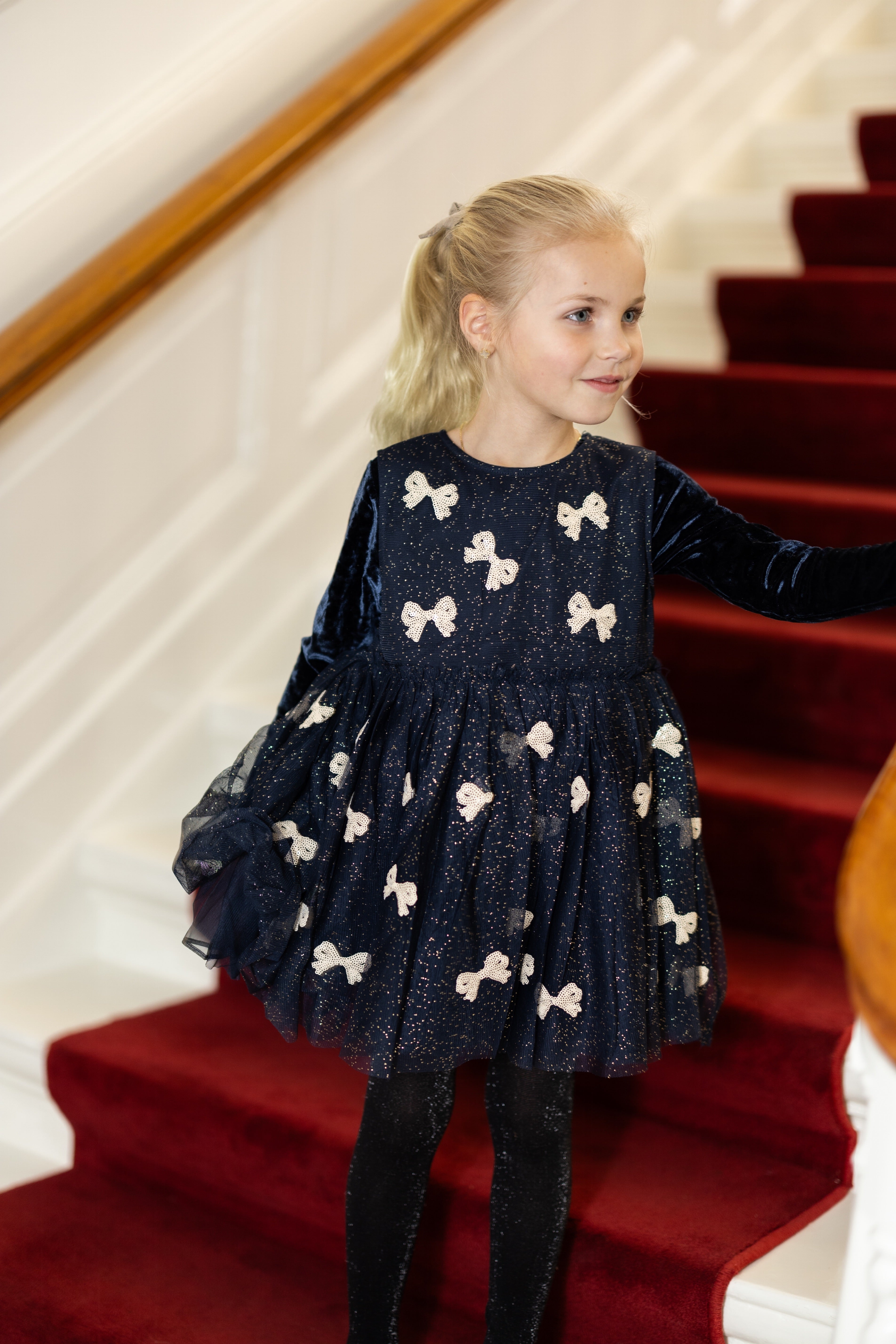 Dress Yvonne | Bowie night sky sequin | Konges Slojd