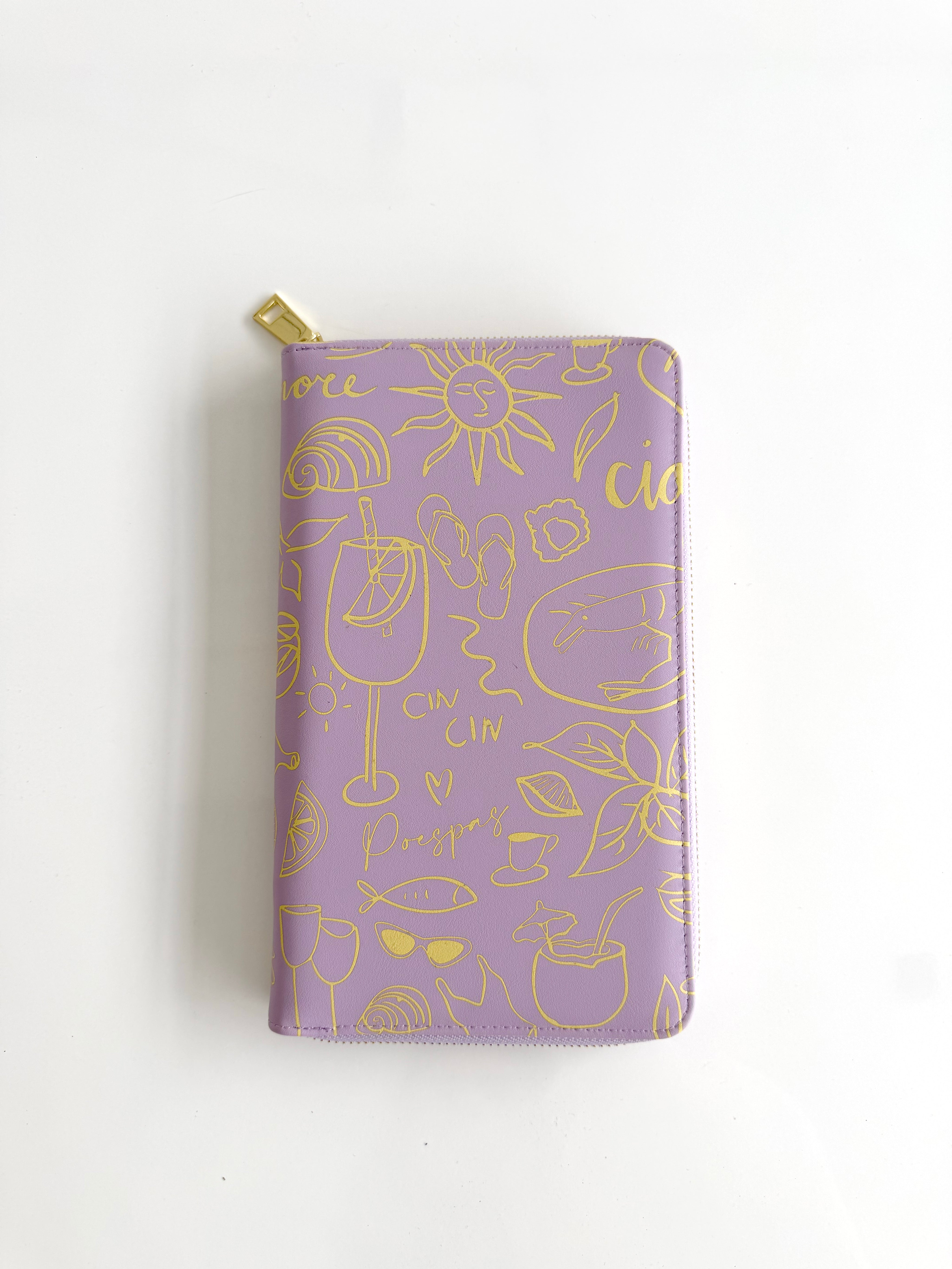 Paspoorthoes Vacay Vibes Lilac | t/m 6 pers. | Studio Poespas