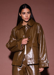 Jacket Jeany | Green | Amaya Amsterdam
