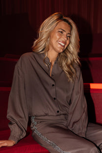 Jacket Praliné | Taupe | Studio Poespas