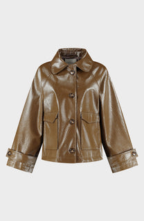 Jacket Jeany | Green | Amaya Amsterdam