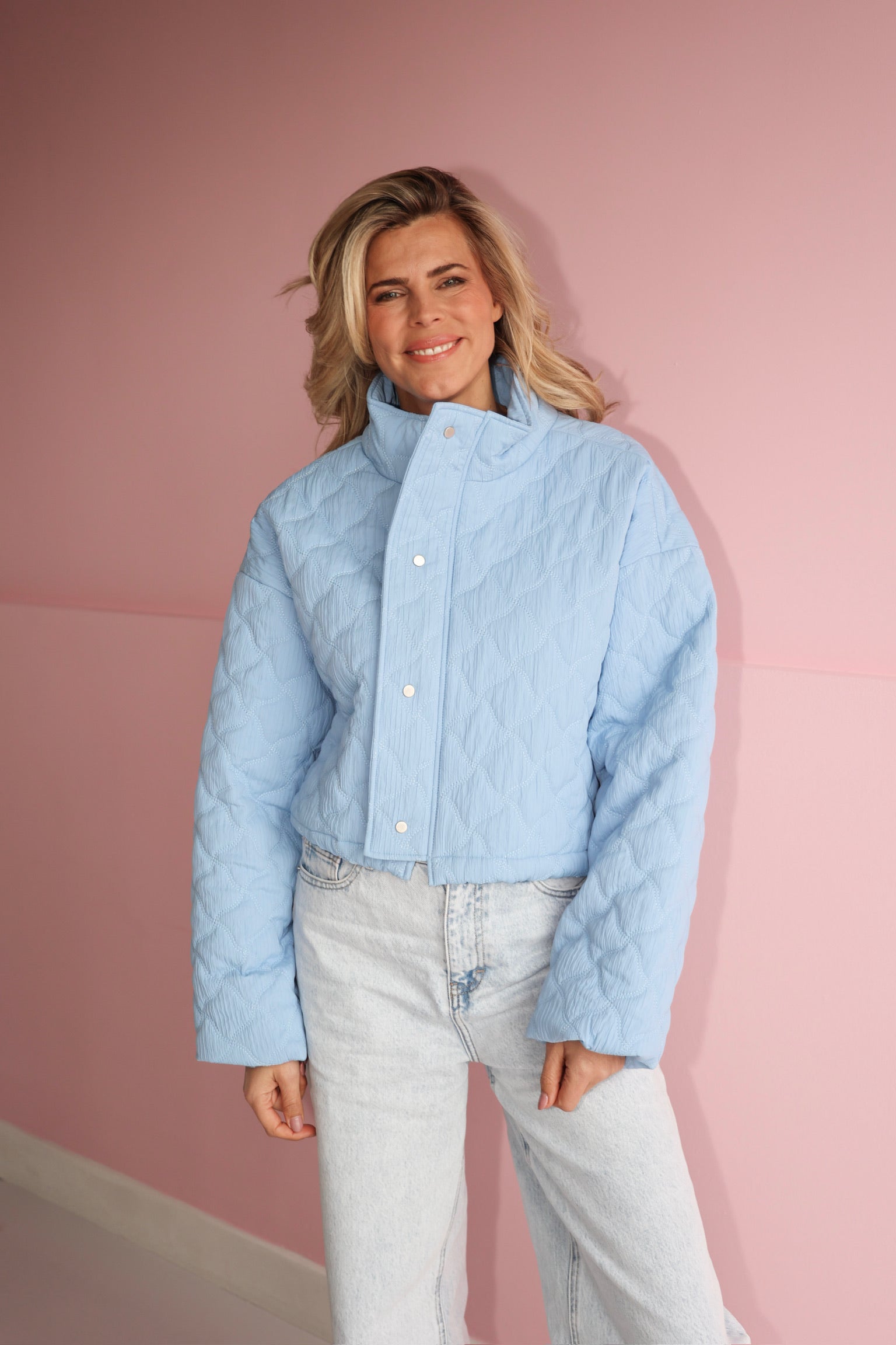 Jacket Lina | Blue | Studio Amaya