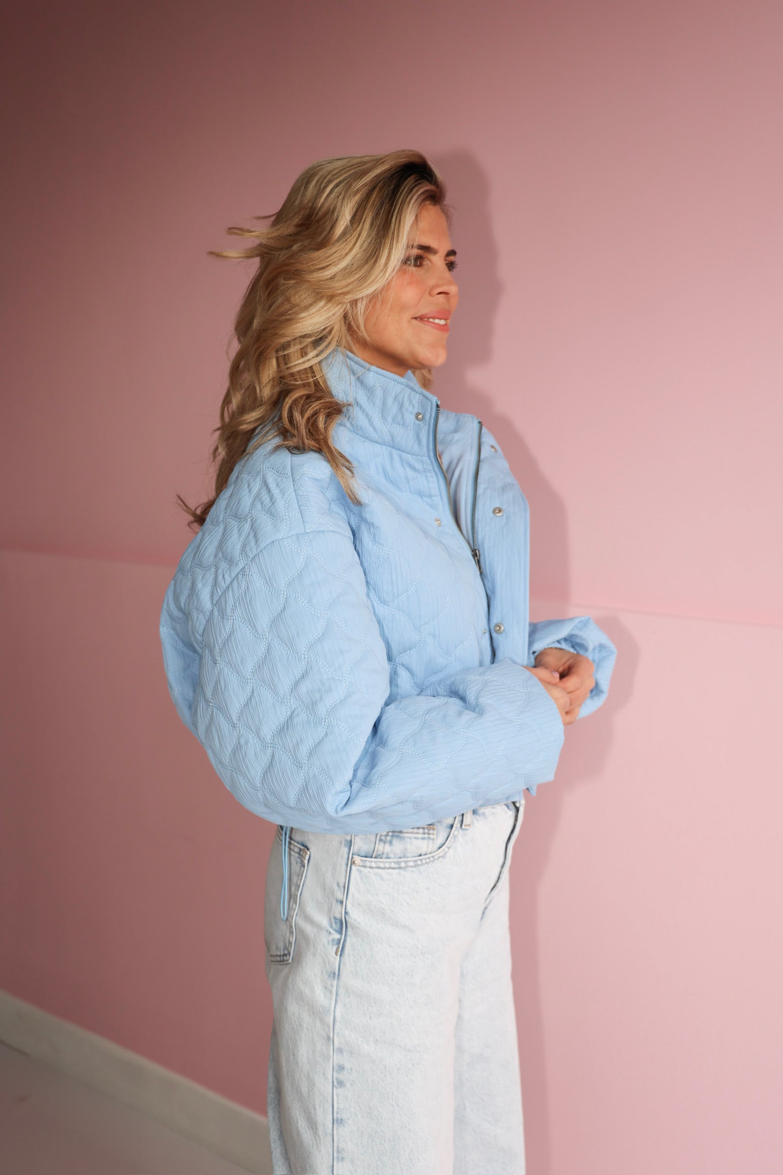 Jacket Lina | Blue | Studio Amaya