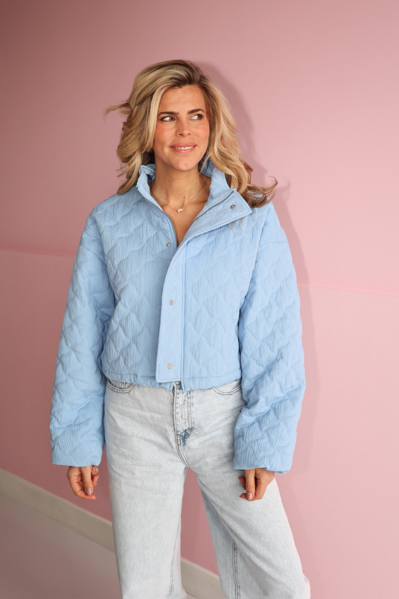 Jacket Lina | Blue | Studio Amaya