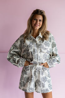 Jacket Myra | Beige | Amaya Amsterdam