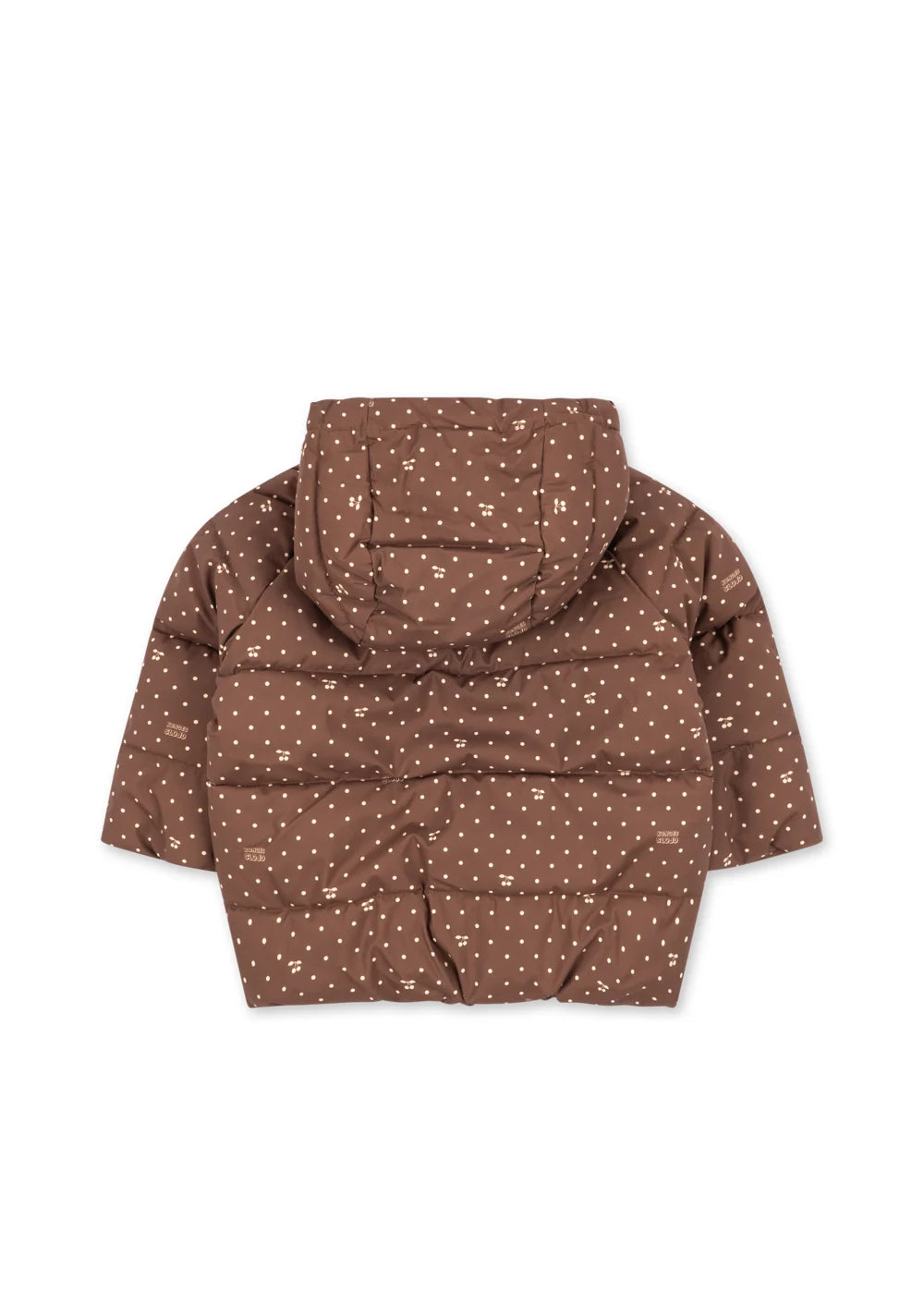 Jacket Nuka | Cherry dot marrone | Konges Slojd