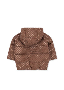 Jacket Nuka | Cherry dot marrone | Konges Slojd