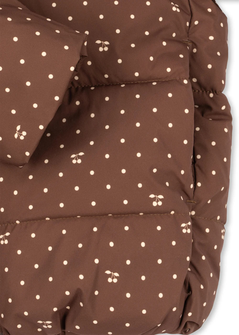 Jacket Nuka | Cherry dot marrone | Konges Slojd