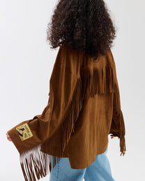 Jacket Quinn | Saddle brown | Harper & Yve