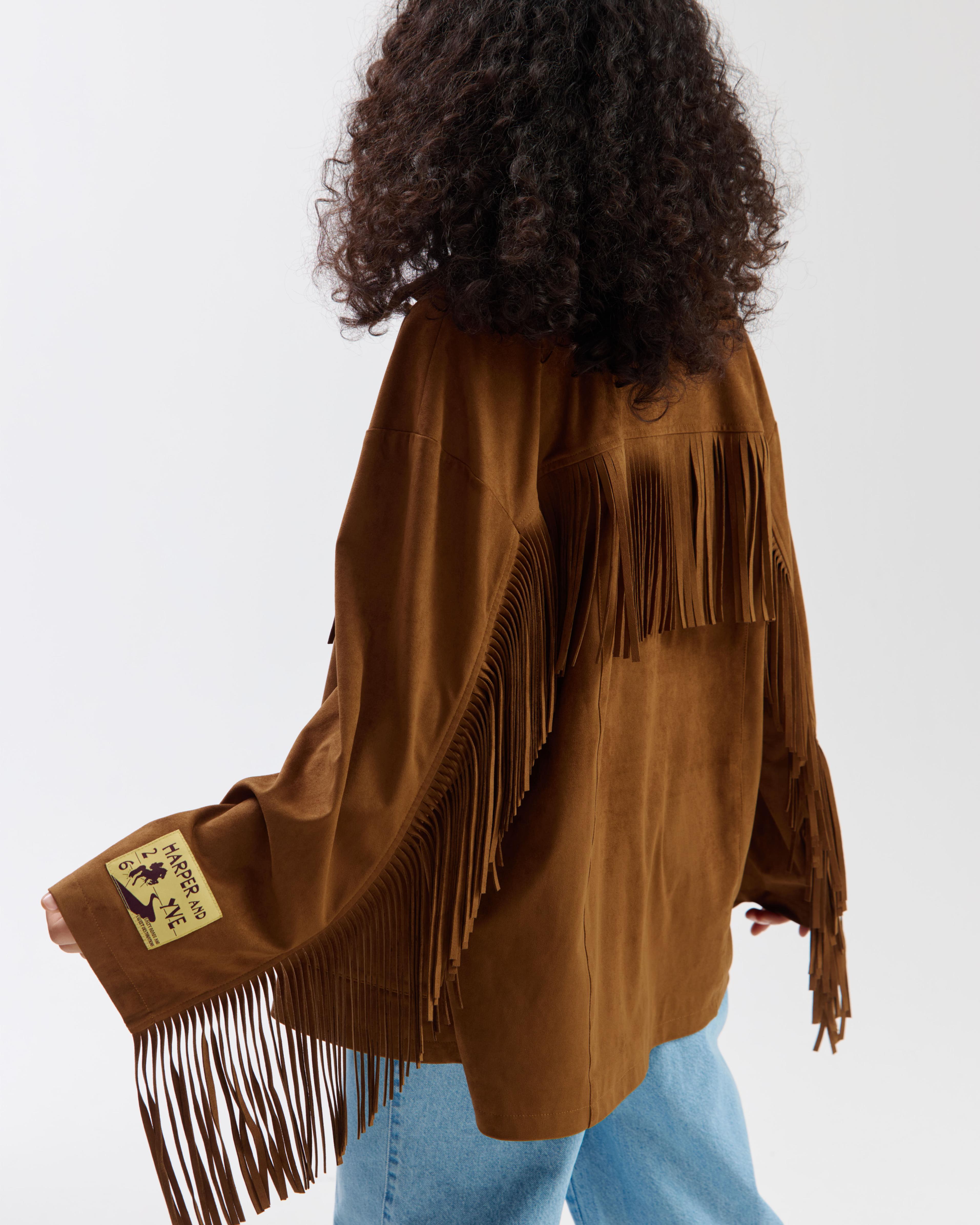 Jacket Quinn | Saddle brown | Harper & Yve