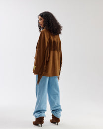 Jacket Quinn | Saddle brown | Harper & Yve