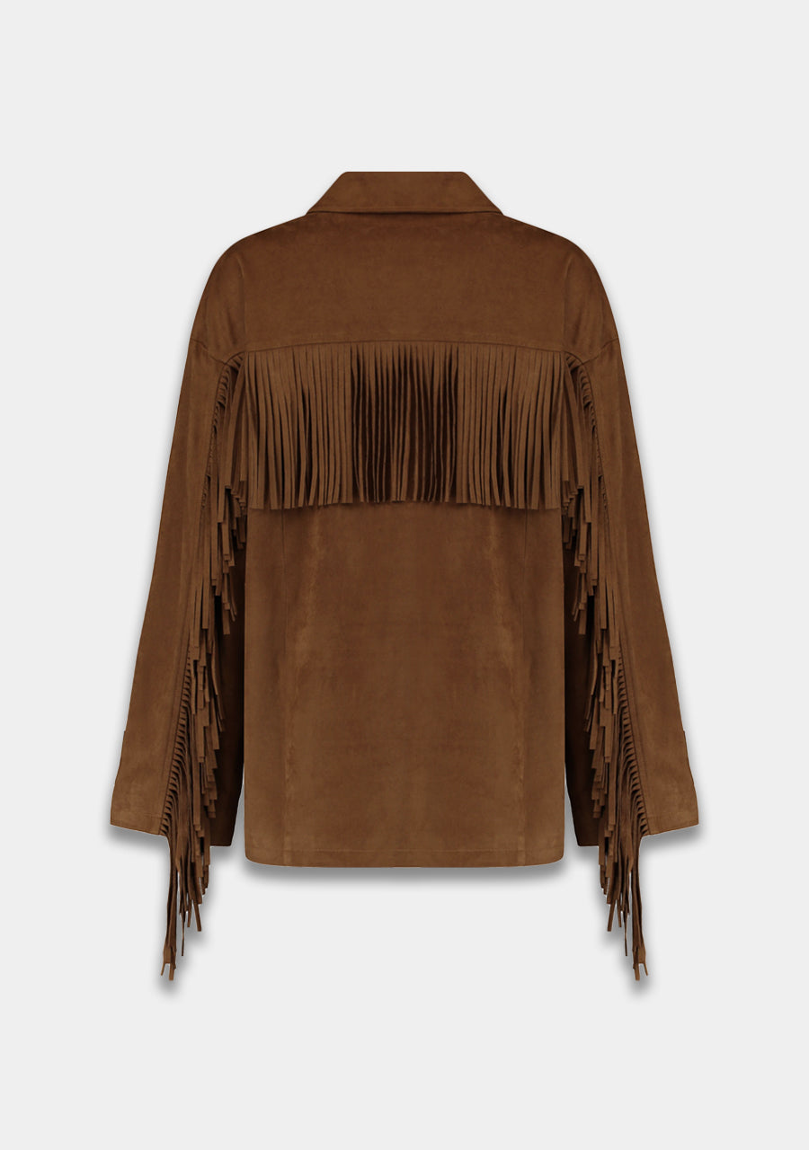 Jacket Quinn | Saddle brown | Harper & Yve