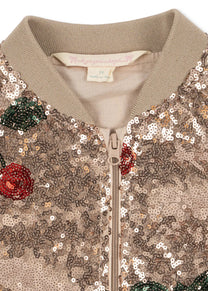 Jacket Starla sequin | Ma grande cerise blush | Konges Slojd