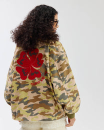 Jacket Troy | Green camo | Harper & Yve