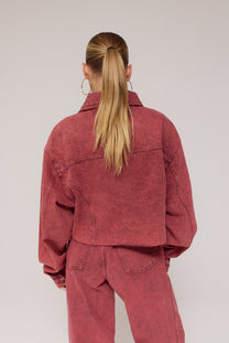 Jacket Willow | Brick red | Harper & Yve