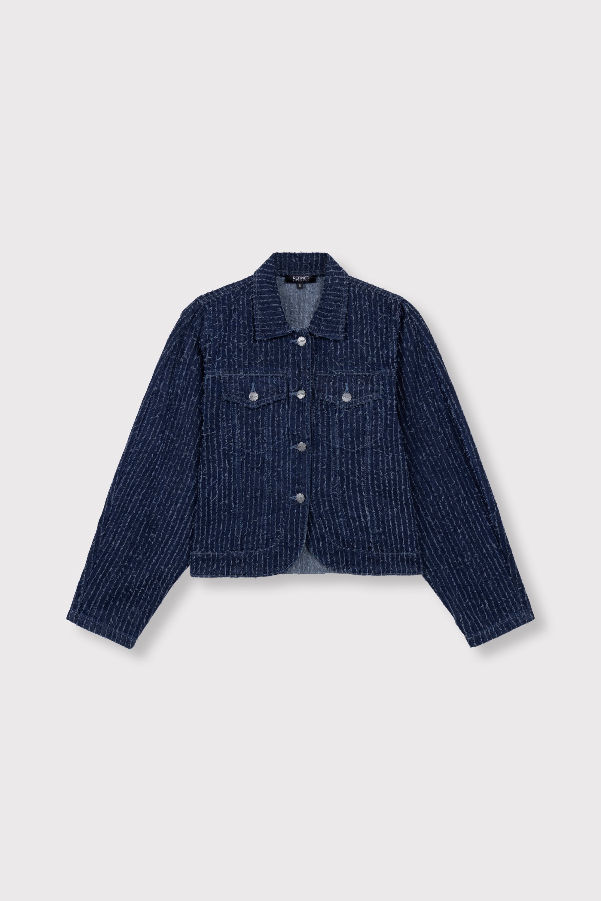 Jacket Ayla | Blue Denim | Refined Department