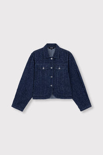 Jacket Ayla | Blue Denim | Refined Department