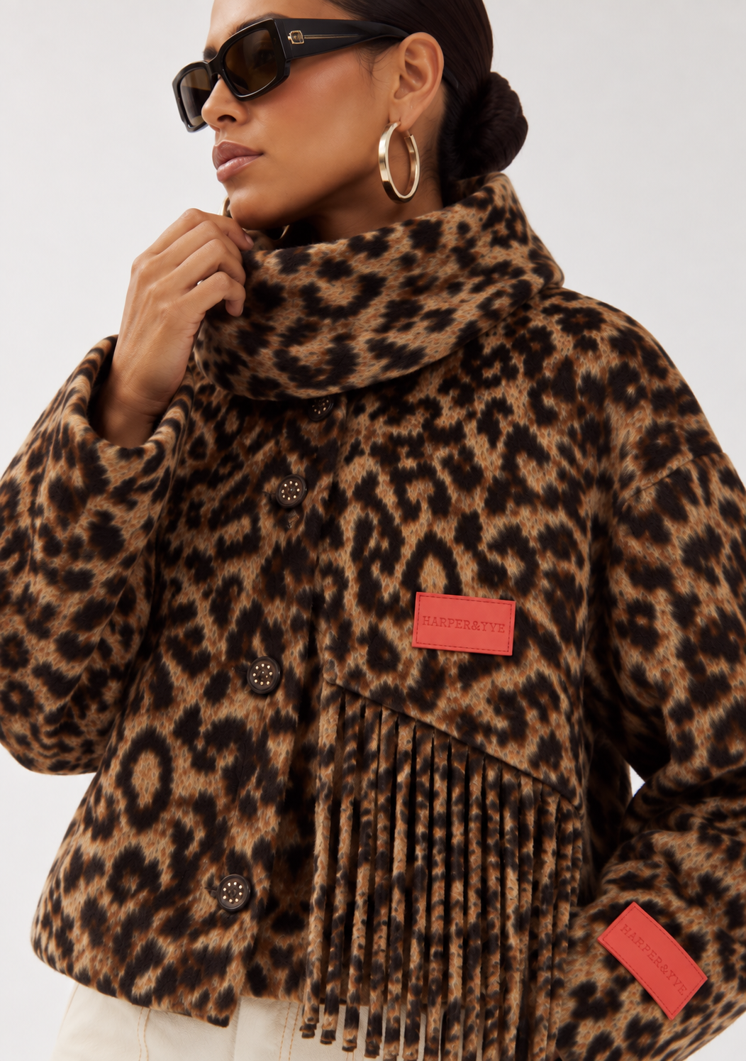 Jacket Kisha | Wild lexie leopard | Harper & Yve