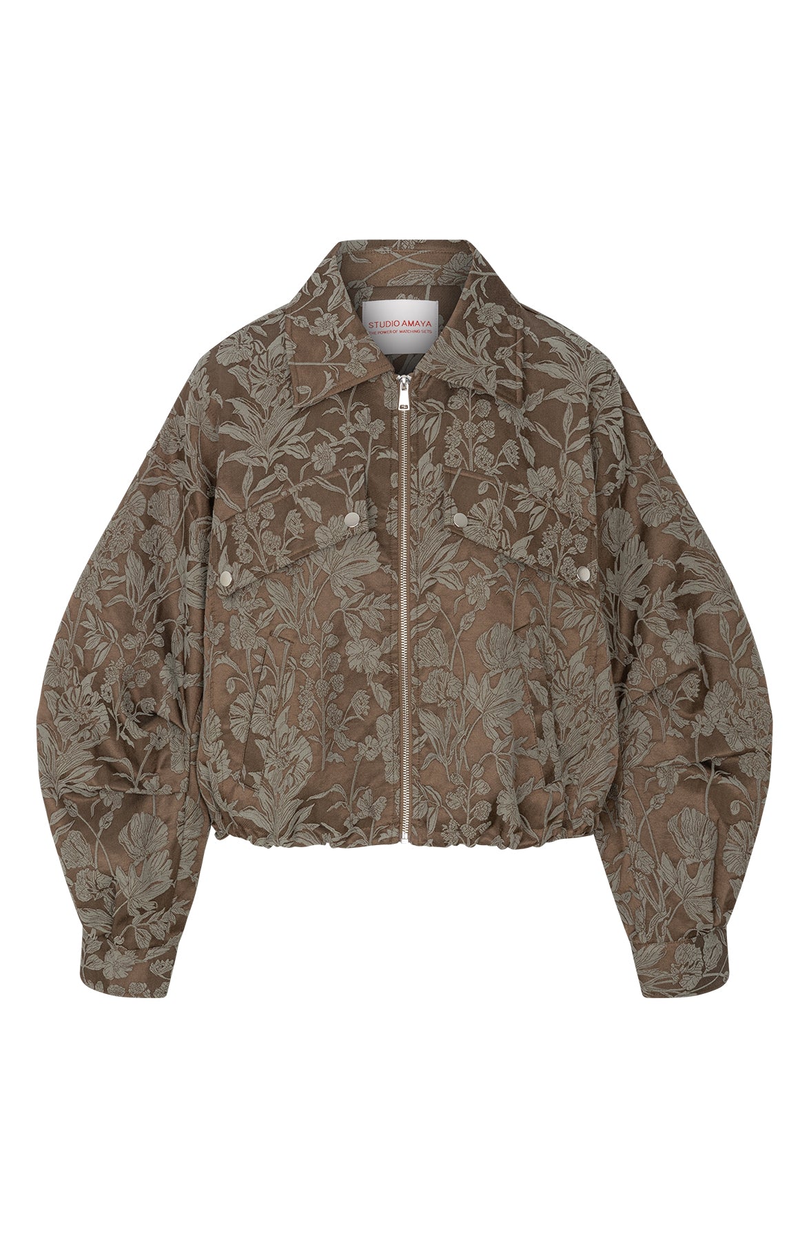 Jacket Loesje | Green | Studio Amaya