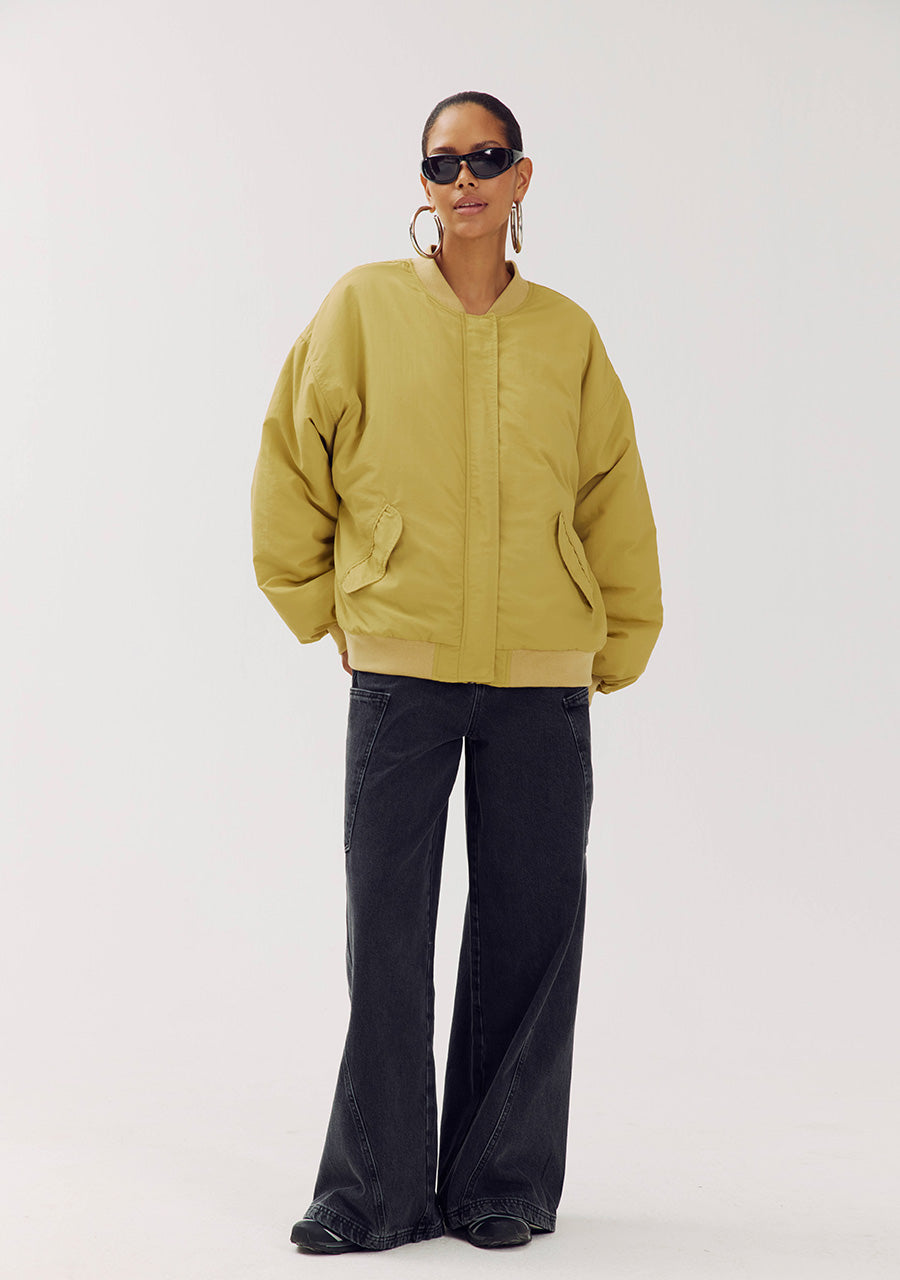 Jacket Nora | Dirty mustard | Harper & Yve