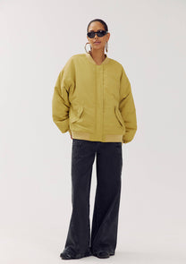 Jacket Nora | Dirty mustard | Harper & Yve