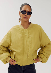 Jacket Nora | Dirty mustard | Harper & Yve