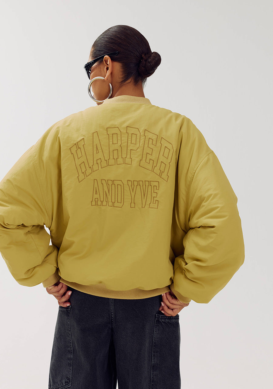 Jacket Nora | Dirty mustard | Harper & Yve
