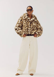 Jacket Stacy | Wild lexie leopard | Harper & Yve
