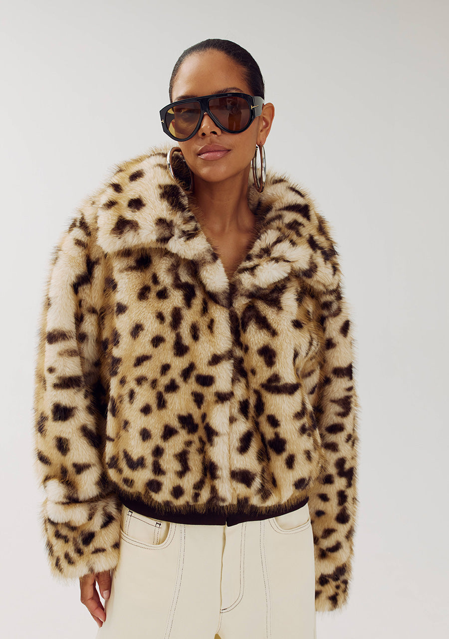 Jacket Stacy | Wild lexie leopard | Harper & Yve