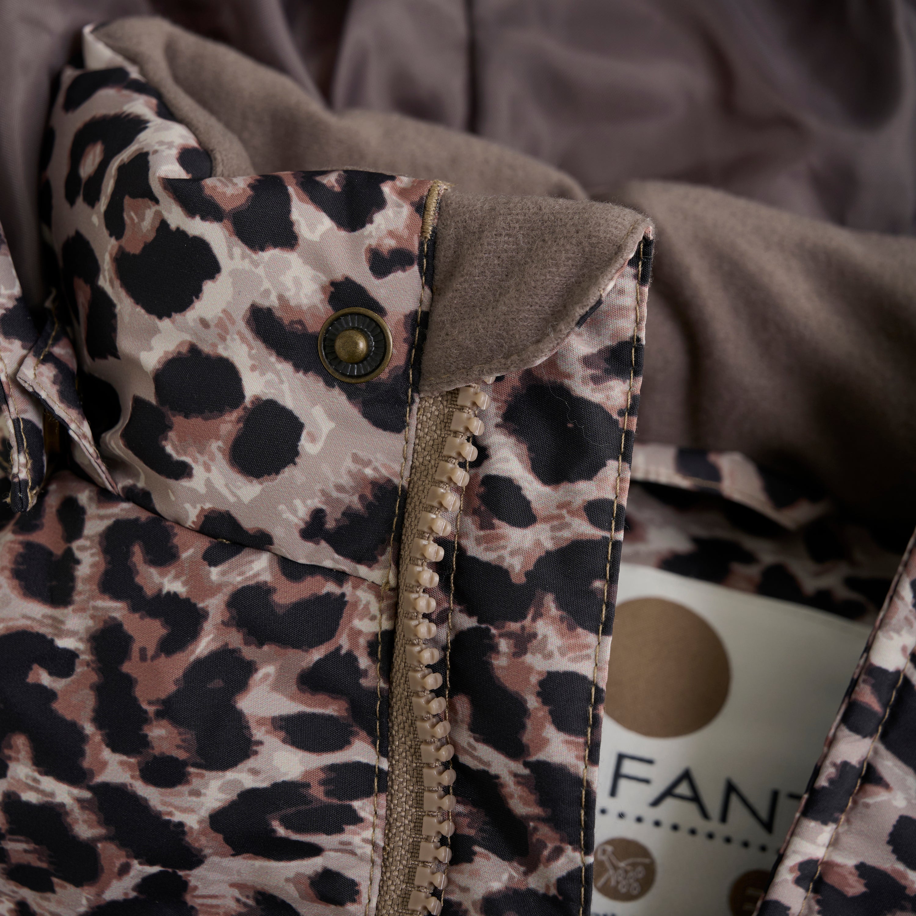Jacket quilt print | Pine bark | En Fant