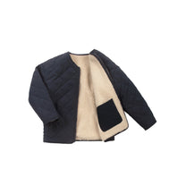 Jacket sleeping lion | Sky captain blue/teddy | Gosoaky