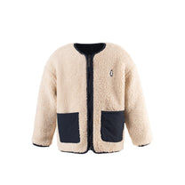 Jacket sleeping lion | Sky captain blue/teddy | Gosoaky