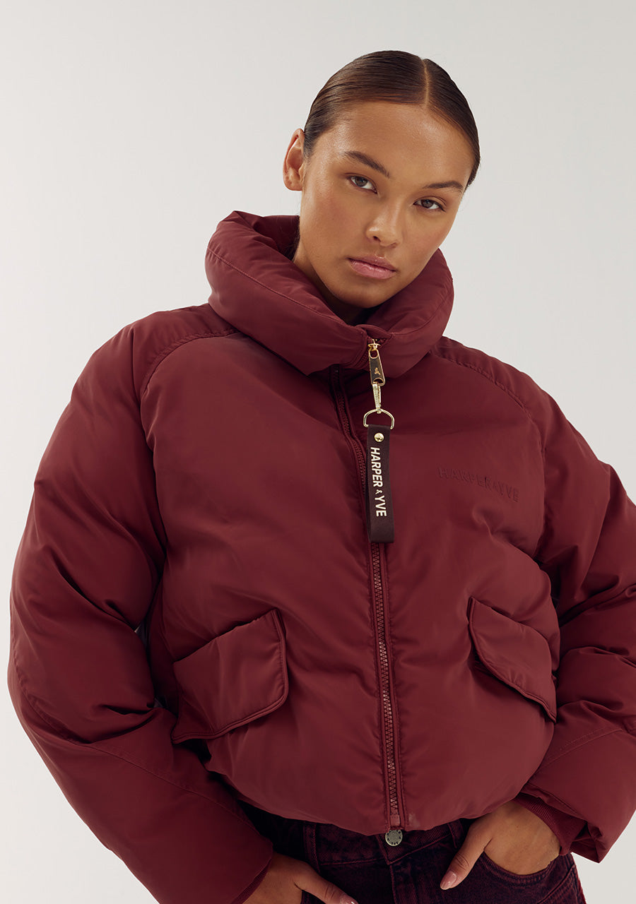 Jacket Chaya | Russet Red | Harper & Yve