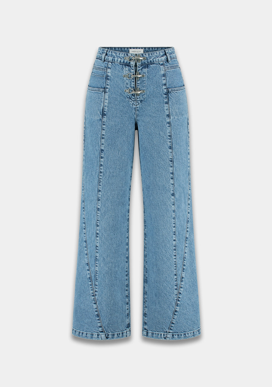Jeans Meave | Mid Blue | Harper & Yve