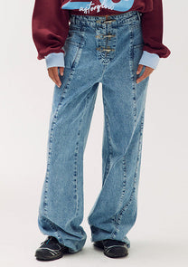 Jeans Meave | Mid Blue | Harper & Yve