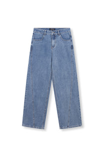 Jeans cutseams Payton | Blue denim | Refined Department