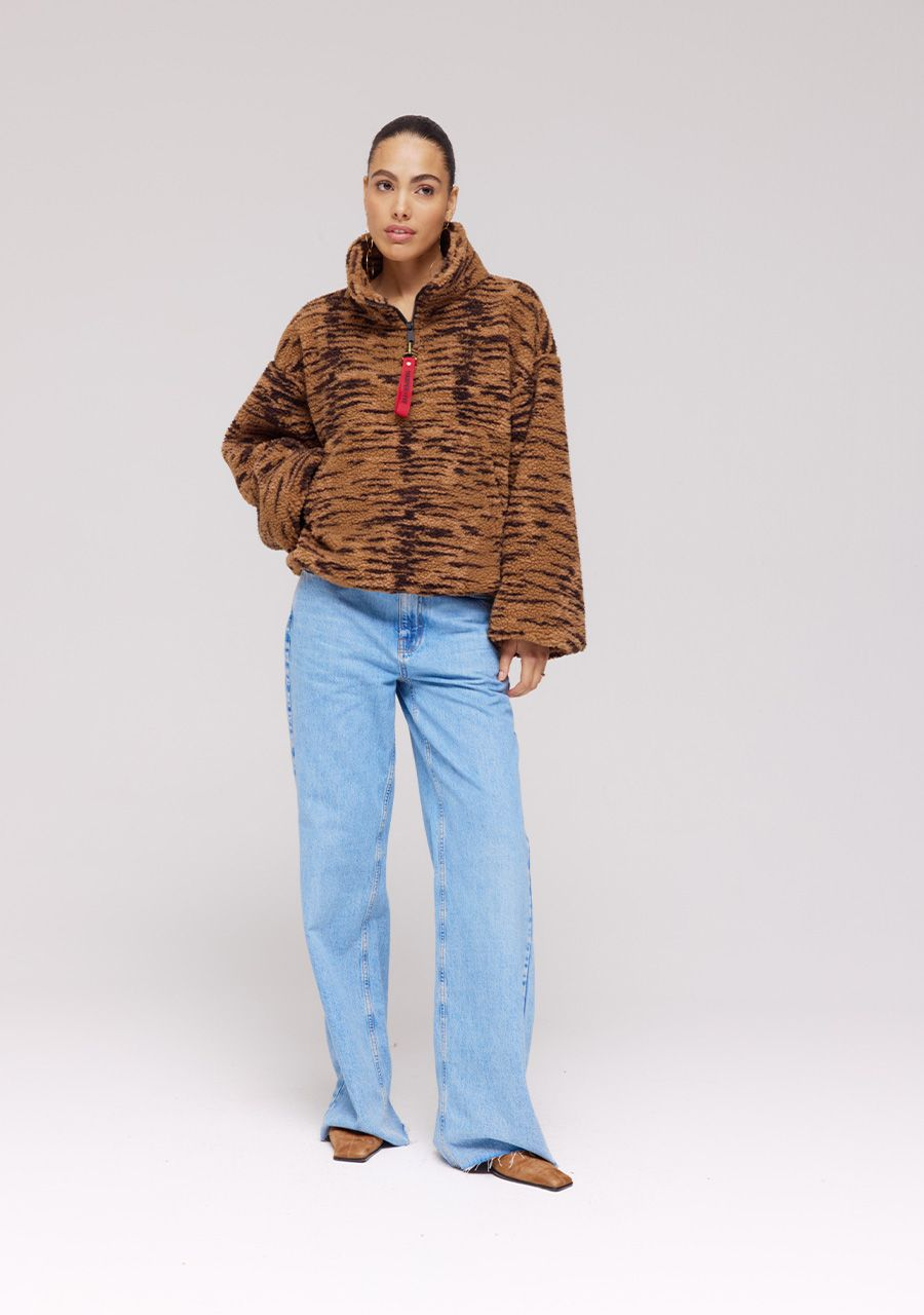 Jumper Dagmar | Trashy tiger warm | Harper & Yve