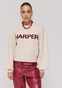 PRE-ORDER: Jumper Lysanne | Ecru | Harper & Yve