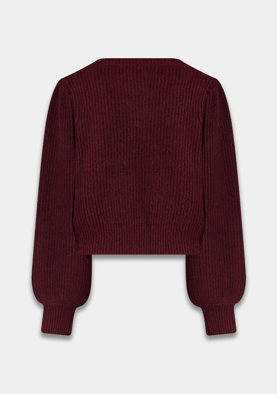 Jumper Lysanne | Wine berry | Harper & Yve