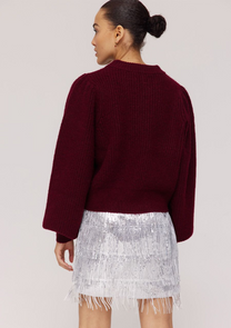 Jumper Lysanne | Wine berry | Harper & Yve