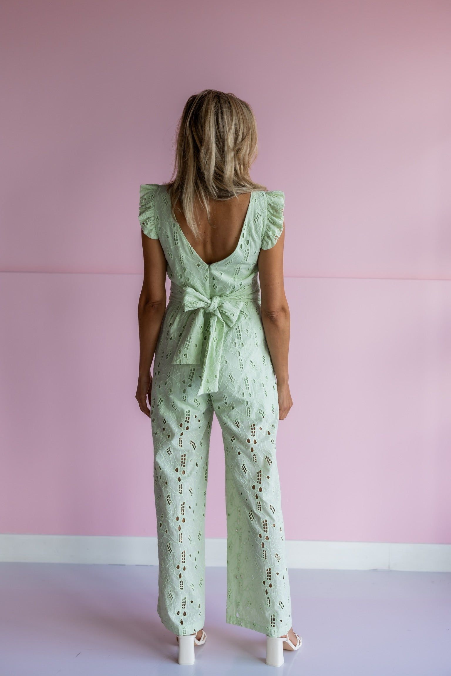 Jumpsuit Kelly | Lime | Amaya Amsterdam