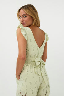 Jumpsuit Kelly | Lime | Amaya Amsterdam