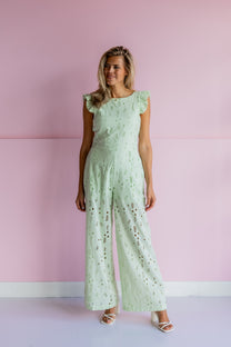 Jumpsuit Kelly | Lime | Amaya Amsterdam