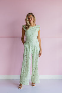 Jumpsuit Kelly | Lime | Amaya Amsterdam