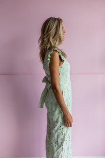 Jumpsuit Kelly | Lime | Amaya Amsterdam