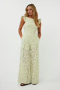 Jumpsuit Kelly | Lime | Amaya Amsterdam