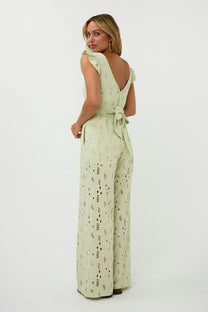 Jumpsuit Kelly | Lime | Amaya Amsterdam